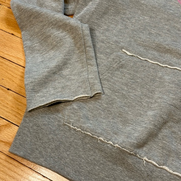 Grey Roxy Off Shoulder Sweatshirt - Picture 5 of 8
